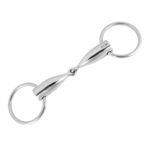 SHRHABS-201036 Loose Ring Bit Snaffle With Small Joint Foal Lux Horse Bits